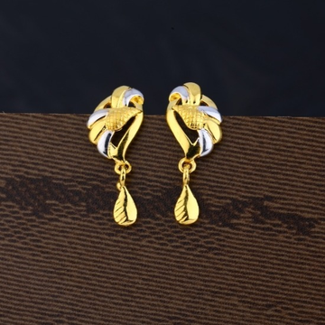 22 carat gold ladies earrings RH-LE912