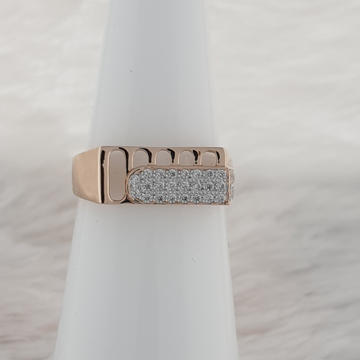 square Gents ring by 