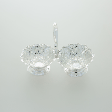 Lotus Shape kumkumvati in silver