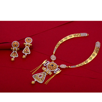 22CT Gold Women's designer Necklace Set LN72