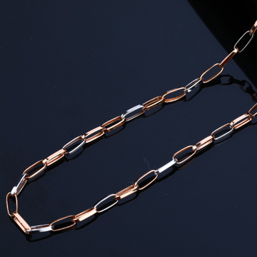Mens 18K Rose Gold Chain-RMC27