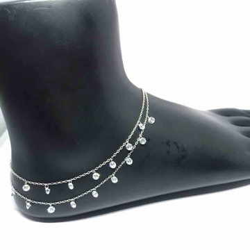 925 sterling silver anklet by Veer Jewels