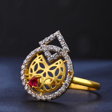 22kt gold hallmark  classic women's  ring lr785