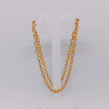 Gold Italian Chain by Ghunghru Jewellers