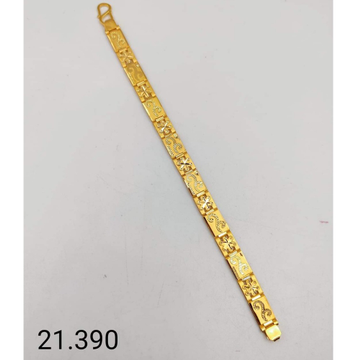 22 carat gold gents bracelet RH-GB520