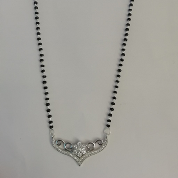 starling silver 92.5 fancy mangalsutra by 