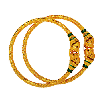 916 Gold Variya Copper Kadli RJK-005 by Ruchit Jewellers