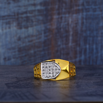 916 Gold Cz Ring MR484