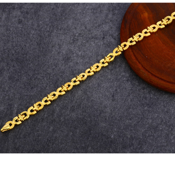 22Kt Gold Exclusive  Hallmark Plain Bracelet LPBR4...
