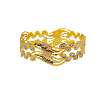New Collection In 1 Gram Gold Plated Bangle MGA -...