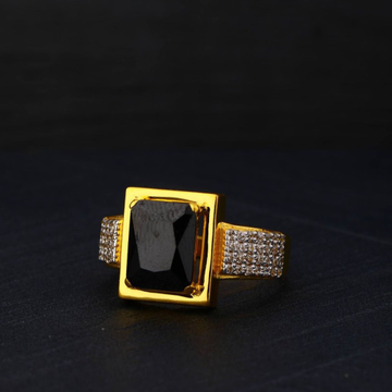 916 Gold Ganesh Design Ring by R.B. Ornament
