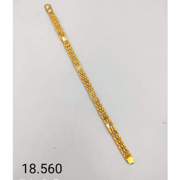 22 carat gold gents bracelet RH-GB528