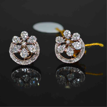Gold Fine Diamond Earrings