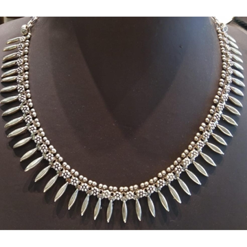 Silver New Stylish Necklace  by 