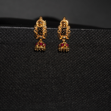 916 Gold Fancy Earrings