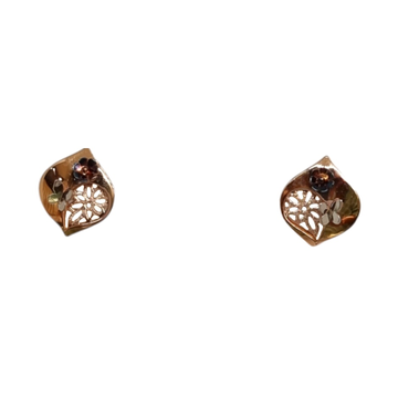 18K Rose Gold Butterfly Shape Modern Earrings MGA...