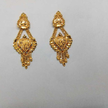 18kt Gold Earrings by Samanta Alok Nepal