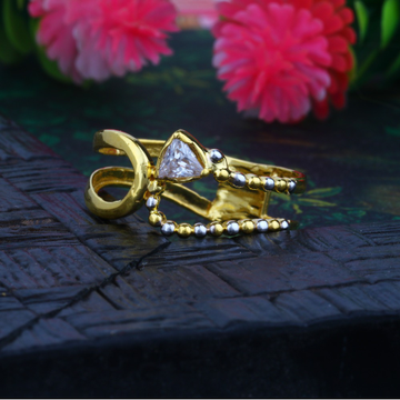 916 Gold Ladies Engagement Diamond Ring JJLR-006