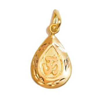 22 K GOLD OM PENDENT by 