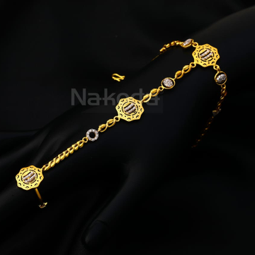 916 Gold CZ Ladies Fancy Hathpan HP109