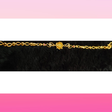 22 kt gold braclate by Aaj Gold Palace