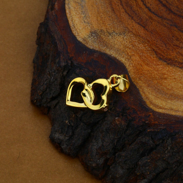 Heart Design Fancy Hollow 18K Gold Pendant-HLP13