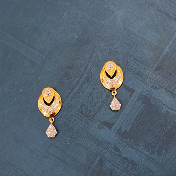 18K Gold Exclusive Hanging Ledies Earrings by 