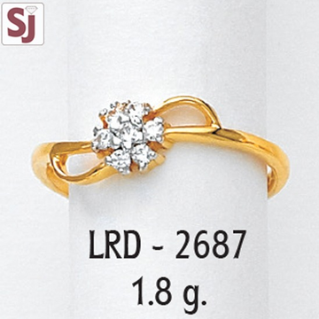 Ladies Ring Diamond LRD-2687