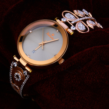 750   Rose Gold Fancy  Women's  Hallmark Watch RLW...