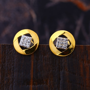22 carat gold ladies earrings RH-LE604