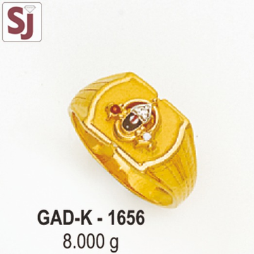 Tirupati Balaji gents ring diamond gad-k-1656