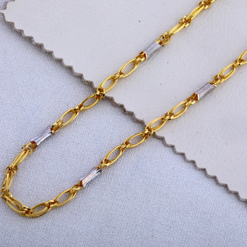 22KT Gold Designer Gent's Chain MCH512