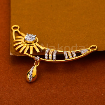 22CT Gold CZ Ladies Stylish Pandent MP536