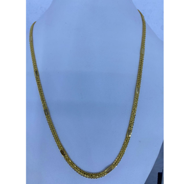 916 Hallmark Gold Everstylish Milan Handmade Chain by Mallinath Chain