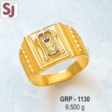 Tirupati Balaji Gents Ring Plain GRP-1130