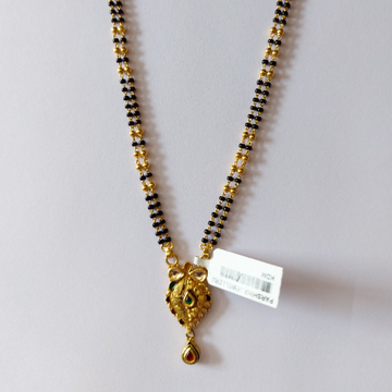 Jadtar Mangalsutra 916 by Parshwa Jewellers