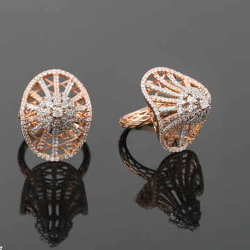 18K Gold Handmade Diamond Ring by 