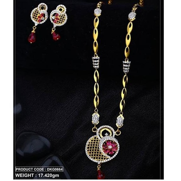 916 Gold Dokiya With Earring by 