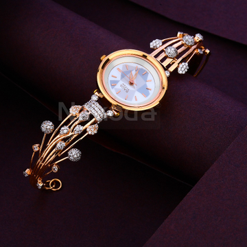 750 CZ Rose Gold Exclusive Women's Hallmark Watch...