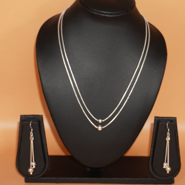 925 Silver Delicate Necklace Set