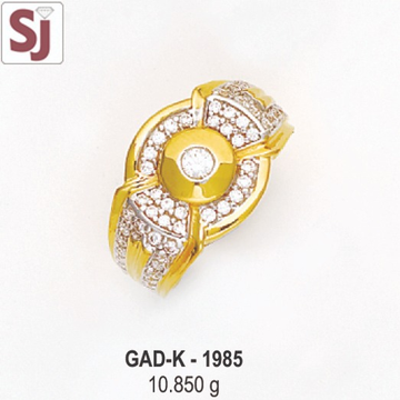 gents ring diamond GAD-K-1985