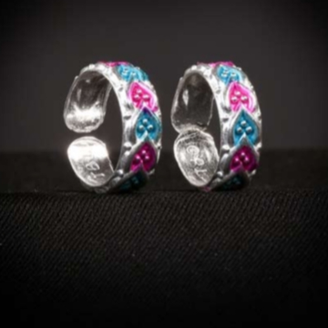 Silver Daily Wear Design Toe Rings by 