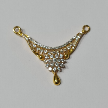 18KT Gold Pendant For Mangalsutra by Sangam Jewellers