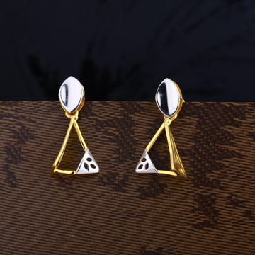 22KT Gold Hallmark Ladies Plain Earring LPE273