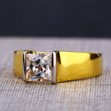 916 Gold Men's Gorgeous Single Stone Ring MSR95