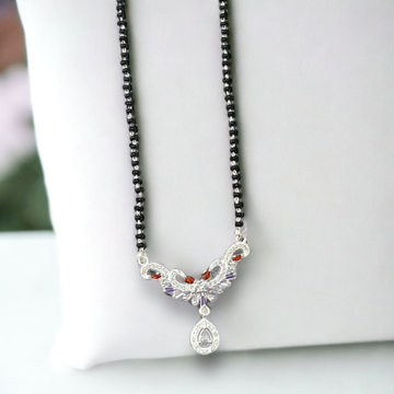 925 Silver Attractive Micro Mangalsutra by 