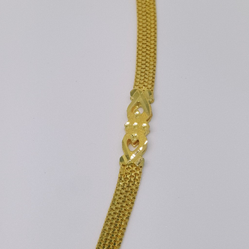 916 gold aari fiting chain by Suvidhi Ornaments