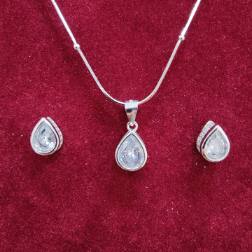 925 silver lamp shape chain pendant set by 