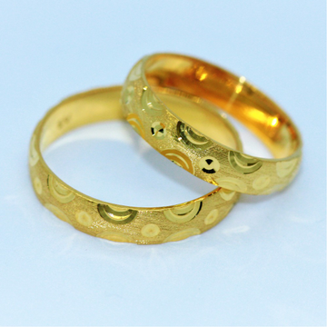 24k gold couple ring by 