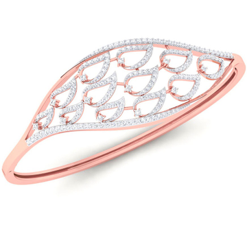 18kt rose gold designer diamond bracelet by 